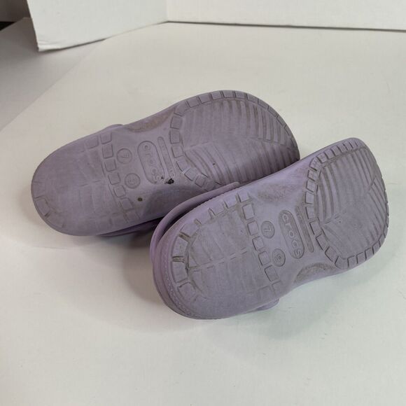 Crocs Womens Clogs Size 9, Light Purple/Lavender, Classic Slip On, Mens 7 - Picture 8 of 10